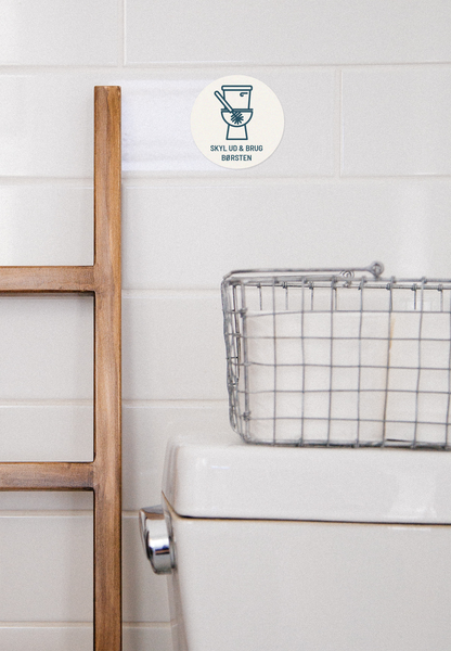 Extra, Håndvask & Toilet – 1 ark – 'Magic Sticker' piktogrammer
